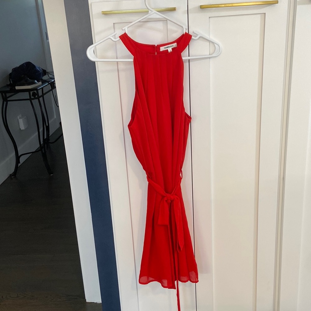 New High neck mini dress
